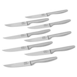 8-Pc Stainless Steel Steak Set