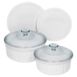 French White 6-Pc Round Set