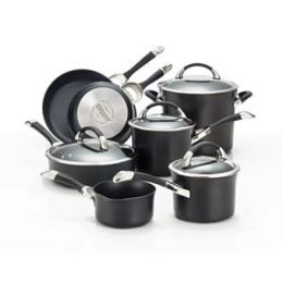 11-Pc Symmetry Hard Anodized Cookware Set