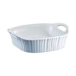 French White III 8x8 Square Baker