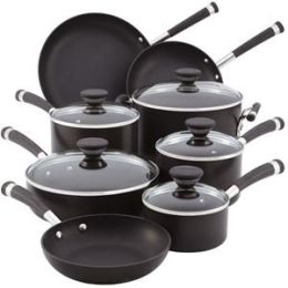 13-Pc Acclaim Hard Anodized Cookware Set