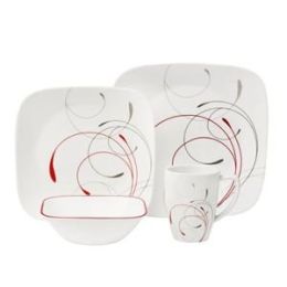 Square 16-Pc Set, Service for 4 (Splendor)