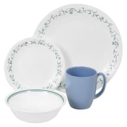 Livingware 16-Piece Set, Service for 4, Country Cottage