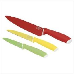 Vivid 3-Pc Chef/Utility/Parer Set